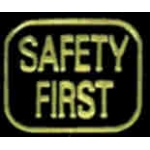 SAFETY FIRST PIN